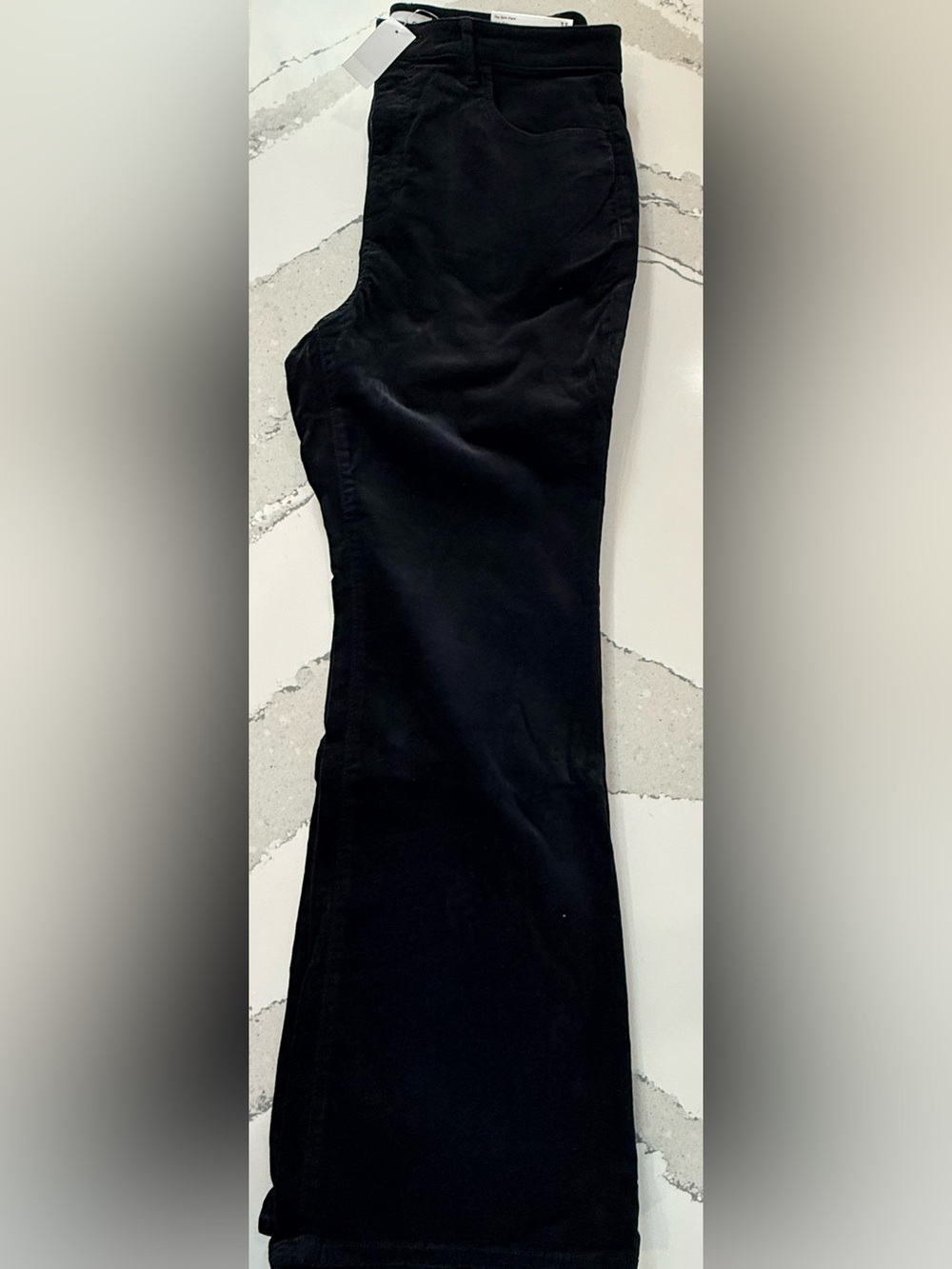 LOFT Women's Curvy Jeans in Black Velvet